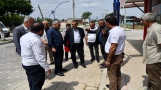 Başkan Balaban 4 mahallede incelemelerde bulundu