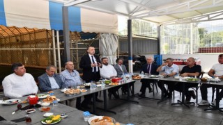 Başkan Balaban KSS esnafının sıkıntılarını dinledi
