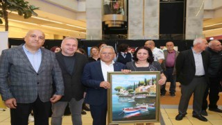 Başkan Büyükkılıç, Sağlık hayattır, sanat hayattır sergisini gezdi