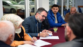 Başkan Ferhat Erol, mahalle mahalle geziyor