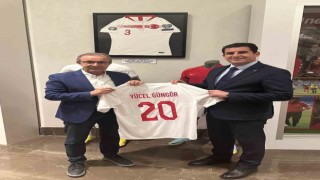 Başkan Güngör, MHK Başkanı İbanoğlu ile futbolu konuştu