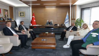 Başkan Özdoğana hayırlı olsun ziyareti