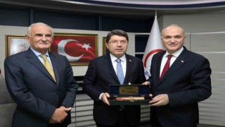 Başkan Özlü, Tunç ve Yılmazı ağırladı