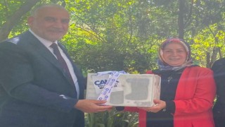 Başkan Sandıkçı, şehit annelerinin duasını aldı