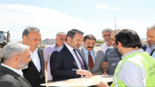 Başkan Şerifoğulları, sahada incelemelerde bulundu