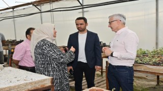 Başkan Vekili Altekin, belediye tesislerini inceledi