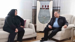 Başkan Yalçından Anneler Gününde anlamlı ziyaretler