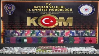Batmanda bin 120 adet kaçak elektronik sigara ele geçirildi