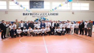 Bayburtta bilim fuarının açılışı yapıldı