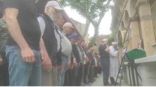 Bayramiçte motosiklet kazasında hayatını kaybeden çocuk toprağa verildi