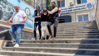 Bayrampaşada eşi ve kızını öldüren şüpheli adliyeye sevk edildi
