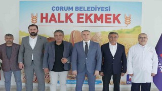 Belediye meclis grup başkanları Halk Ekmek Fabrikasını inceledi