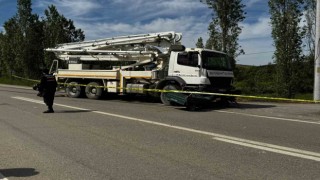 Beton pompası vincinin çarptığı patpat sürücüsü öldü