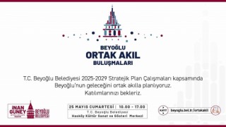 Beyoğlu halkı geleceğini birlikte inşa etmek için toplanıyor