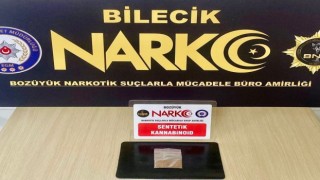 Bilecikte uyuşturucu operasyonu 1 şüpheli yakalandı