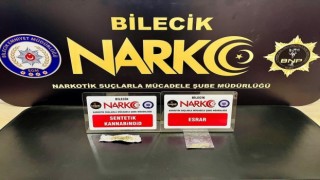 Bilecikte uyuşturucu operasyonu