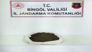 Bingölde 3 kilo 650 gram uyuşturucu madde ele geçirildi