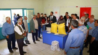 Bingölde çiftçilere hibe destekli horoz kuru fasulyesi dağıtıldı