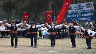 Binlerce Erzurumlu İzmirdeki piknik şöleninde bir araya geldi