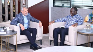 BM Mukim Koordinatörü Ahonsi'ye Başkan Öntürk’ten Ziyaret