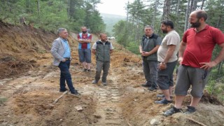 Bölge Müdürü Erdal Dingil, Emet ve Hisarcıkta incelemelerde bulundu