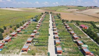 Bostan Gülistan Hobi Bahçesinde ilk fideler toprağa ekildi
