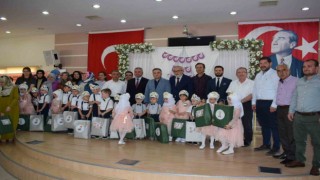 Bozdoğanda 4-6 yaş Kuran Kursu öğrencilerinden yıl sonu etkinliği