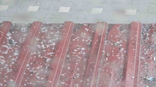 Bursa Orhangazide dolu etkili oldu