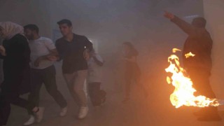 Büyükşehir İtfaiyesinden üniversite öğrencilerine eğitim ve meslek tanıtımı