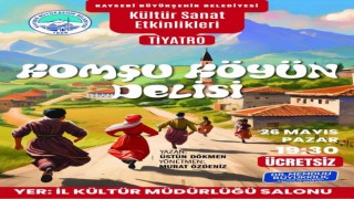 Büyükşehir Sanat Akademisinden Komşu Köyün Delisi adlı tiyatro oyunu