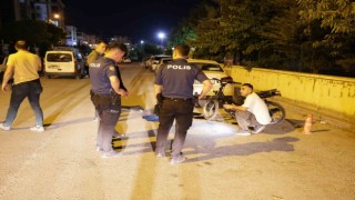Çaldığı motosikletle kaçan şüpheli kovalamacayla yakalandı