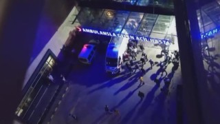 Çarşıda başlayan kavga, hastaneye taşındı