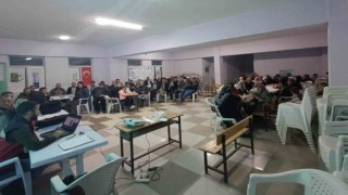 Çavdarhisarda çiftçilere yönelik bilgilendirme toplantısı