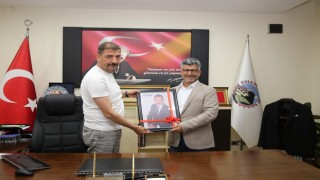 Cemar Genel Müdürü Yalçından Başkan Dönmeze Hayırlı olsun ziyareti