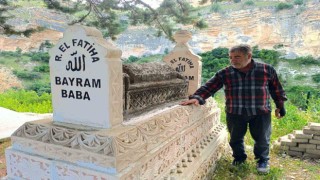Çemişgezekte Bayram Baba hazretlerinin kabri yenilendi