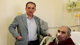 Çene kanseri baba 4üncü kez hayata tutundu