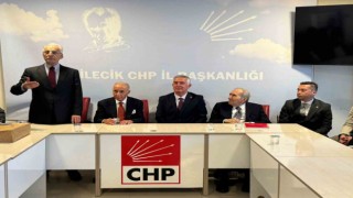 CHPnin eski Genel Başkanları Altan Öymen ve Hikmet Çetin Bilecike geldi