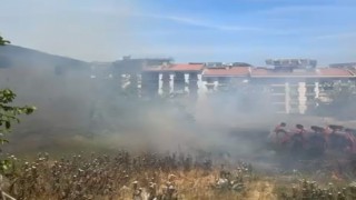 Çiftçiler Gününde çiftçi malzemeleri yandı