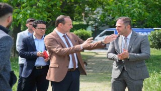 Çiftlikköyde Başkan Yele, çalışmalar için düğmeye bastı