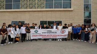 Cizrede 36 öğrenci Çanakkale gezisine gönderildi
