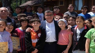 Çocuk Üniversitesi öğrencileri Konakpınarda stres attı