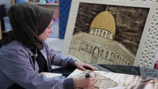 Çocukluk hayali Kudüse gidemeyince 6 ayda ahşaba hayalini yaktı