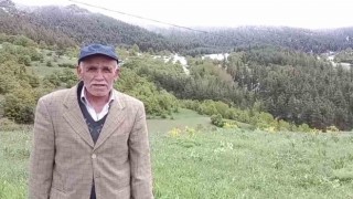Coreker Yaylasına kar yağdı
