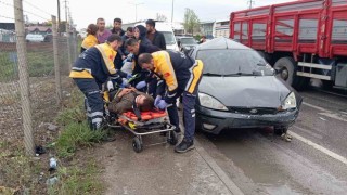 Çorumda zincirleme kaza: 4 yaralı