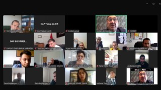 DAP ve uygulayıcı kuruluşlarla çevrimiçi toplantı