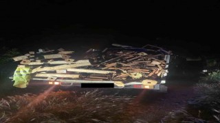 Demir direk hırsızları jandarmaya takıldı