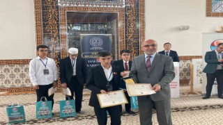 Dereceye girenler ödüllerini aldı