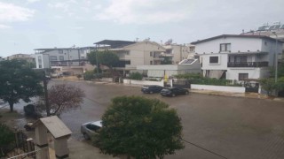 Didimde sağanak yağış etkili oldu