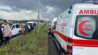 Diyarbakırda 8 araçlı zincirleme kaza: 2 yaralı