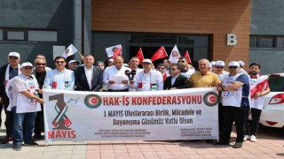 Diyarbakırda Öz-Sağlık Sendikası 1 Mayısı kutladı